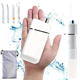 Retractable Portable Electric Teeth Irrigator IPX7 Waterproof Oral Irrigator Prevents Periodontal Disease Oral Hygiene Cleaning