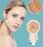 Rechargeable Facial Cleansing Brush Face Skin Care Tools Waterproof Silicone Electric Sonic Cleanser Facial Beauty Massager