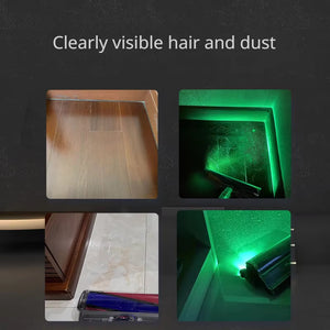 Utility Household Dust Light Green Torch Vacuum Cleaner Dust Light Laser Light Cleaning and Sanitation Pet Hair Vacuum Cleaner