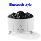 Volcano Aromatherapy Diffuser Flame Air Humidifier Music Speaker Ultrasonic Oil Diffuser Aroma Essential for Home Room Office