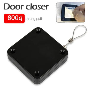 Multifunctional Automatic Door Closer 800G Pull Automatic Door Closer Automatic Sensor Door Closer Easy to Install for Kitchen