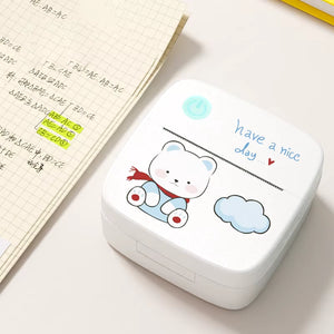 Portable Mini Printer Thermal Stickers Paper Inkless Bluetooth Wireless BT 200Dpi Imprimante Android IOS Portable Label Printer