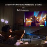 2023 New Yt200 Portable Mini Projector 4K Led Mobile Video Projector for IOS Android Outdoor Home Theater 3D Projectors