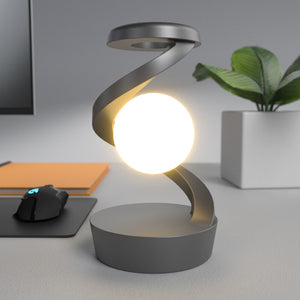 Rotating Moon Desk Lamp with Phone Wireless Charging Sensor Control Table Lamps Decorative Desktop Lamp Small Night Lamp Home Decor