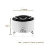 Volcano Aromatherapy Diffuser Flame Air Humidifier Music Speaker Ultrasonic Oil Diffuser Aroma Essential for Home Room Office