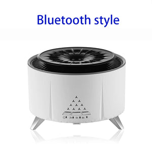 Volcano Aromatherapy Diffuser Flame Air Humidifier Music Speaker Ultrasonic Oil Diffuser Aroma Essential for Home Room Office