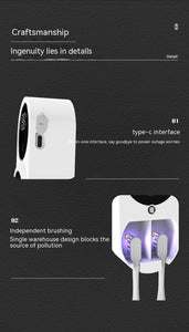 Tooth Brush Holder Sanitizer Uv Toothbrush Sanitizer Toothpaste Accessories Portable Toothbrush Sterilizer Portable Disinfectant