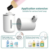 Soap Dispenser 1/2Pc Automatic Foam Soap Dispenser Kitchen Bathroom Smart Infrared Touchless 380Ml Hand Washer Chargeable