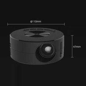 2023 New Yt200 Portable Mini Projector 4K Led Mobile Video Projector for IOS Android Outdoor Home Theater 3D Projectors