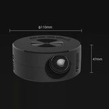 2023 New Yt200 Portable Mini Projector 4K Led Mobile Video Projector for IOS Android Outdoor Home Theater 3D Projectors